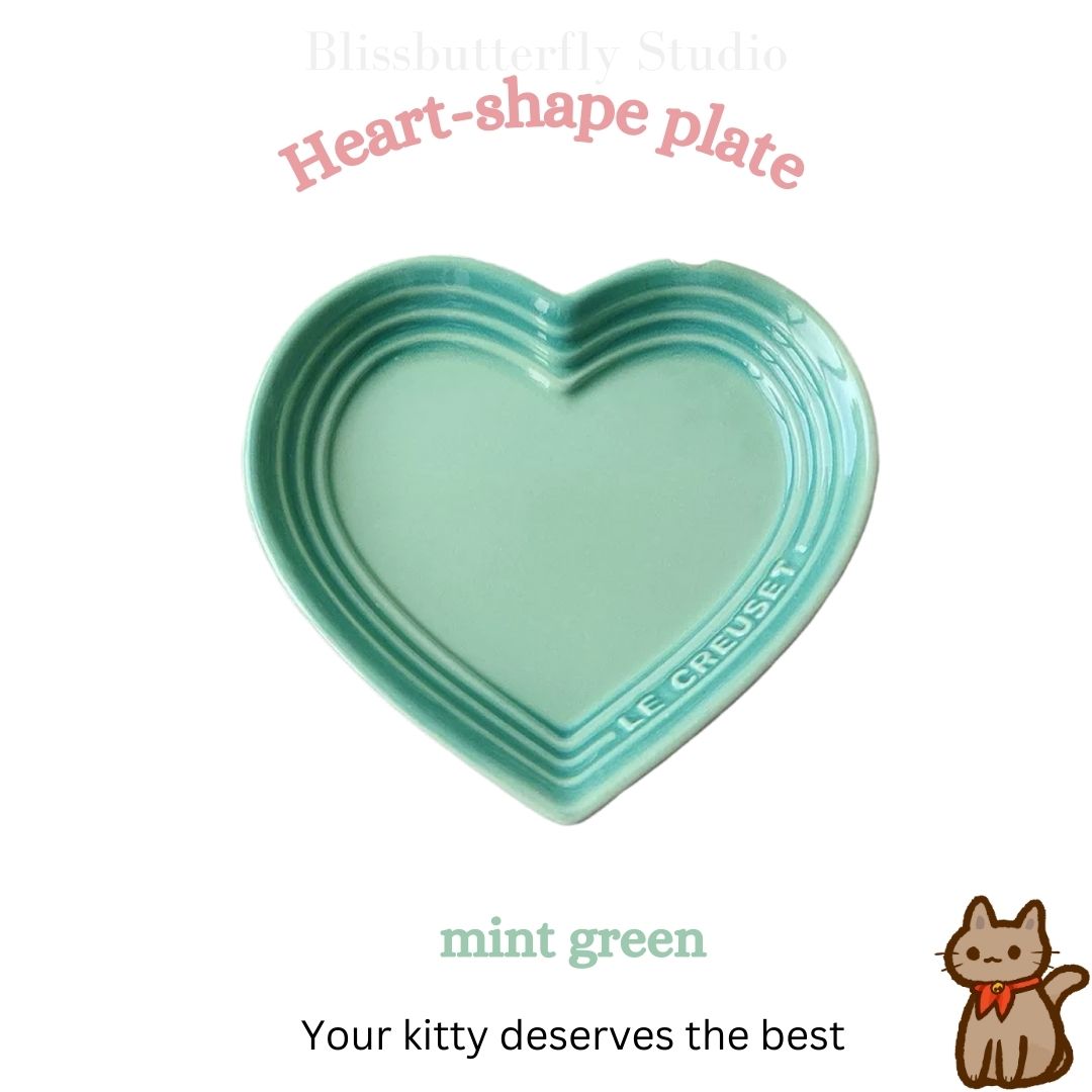Ceramic Cat Plates Cat Food Bowls Shallow Bowls for Kitten, Ceramic Cat Plates