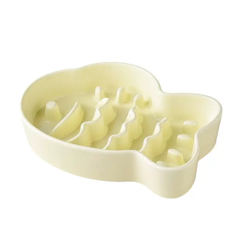 Fish-Shape Slow Feeder