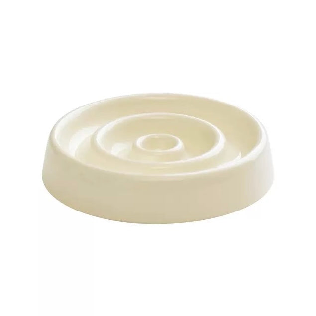 Ceramic Slow Feeder, Pet Food Bowl for Cats and Dogs