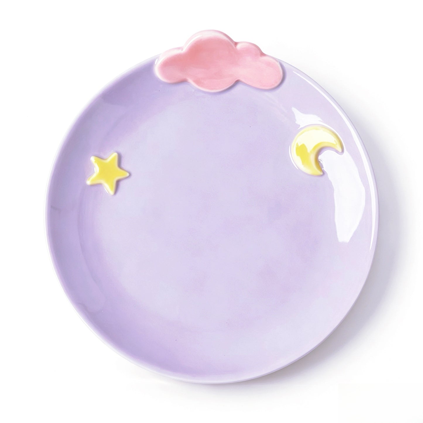 Moon Plates Handmade, Ceramic Cat Plate
