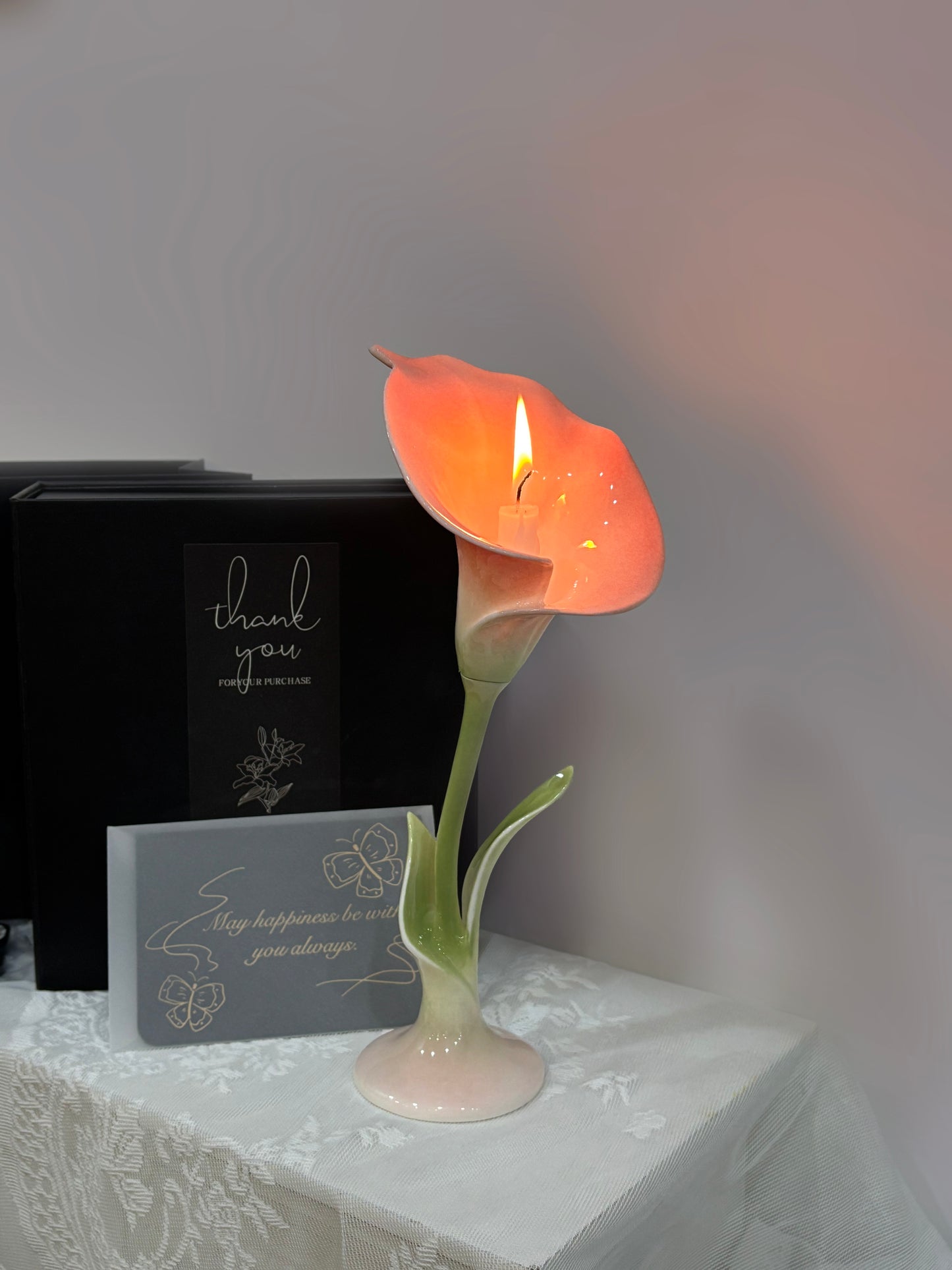 Tulips Candle