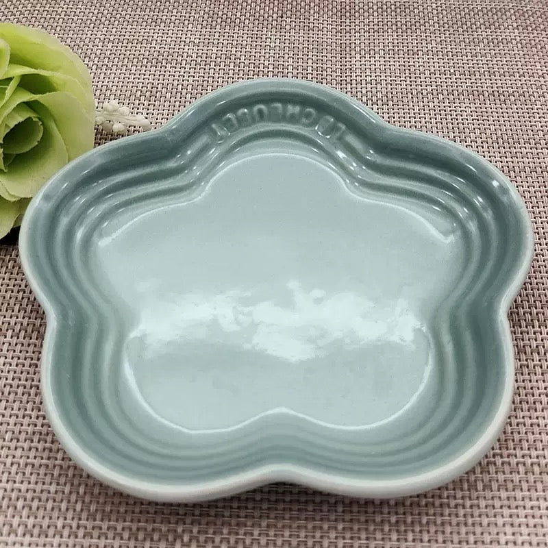 Ceramic Cat Plates Cat Food Bowls Shallow Bowls for Kitten, Ceramic Cat Plates