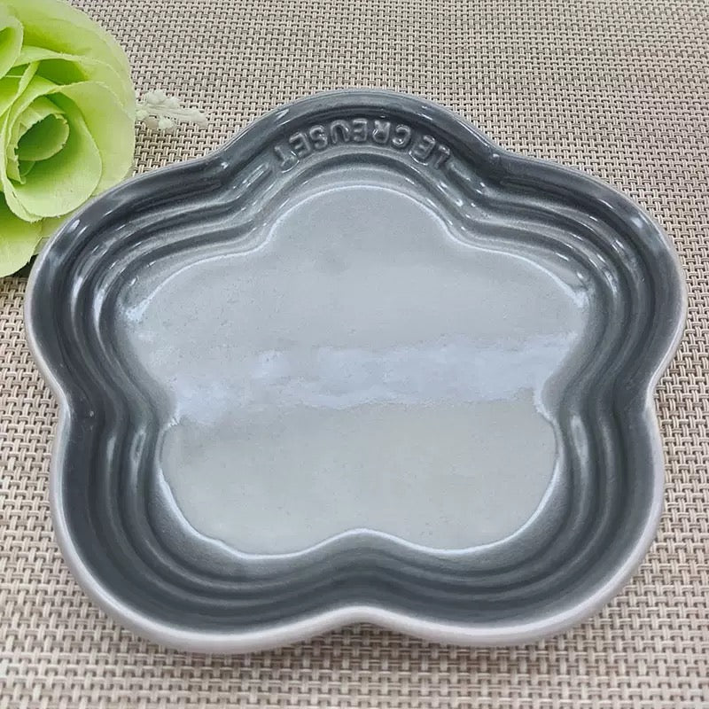 Ceramic Cat Plates Cat Food Bowls Shallow Bowls for Kitten, Ceramic Cat Plates