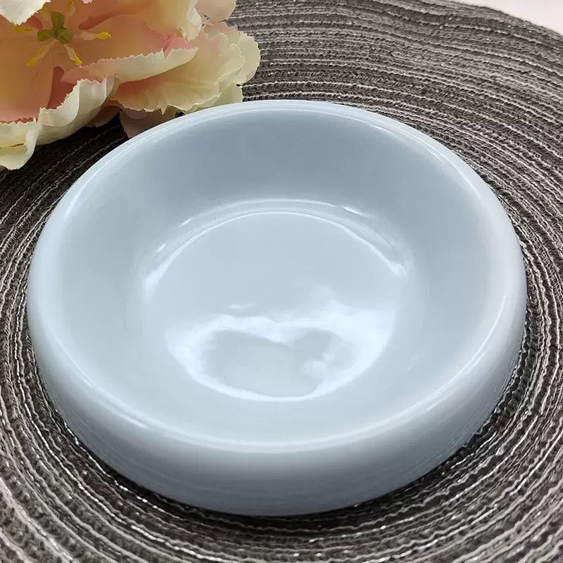 Ceramic Cat Plates Cat Food Bowls Shallow Bowls for Kitten, Ceramic Cat Plates