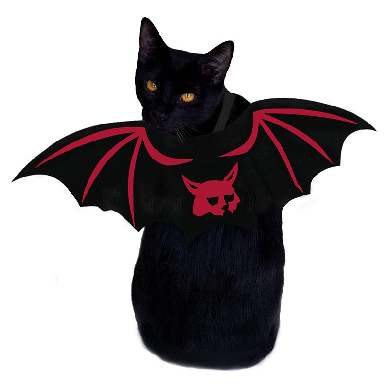 Halloween Pet Cape Costume Cat Vampire Cloak Cat Wizard Outfit Pet Witch Cosplay Apparel Halloween Pet Cloak Party Costumes