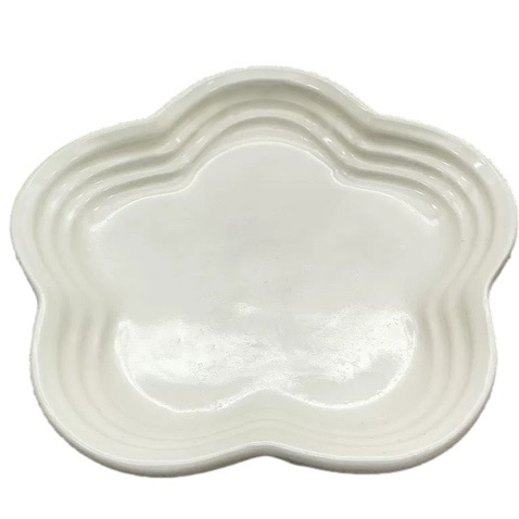 Ceramic Cat Plates Cat Food Bowls Shallow Bowls for Kitten, Ceramic Cat Plates