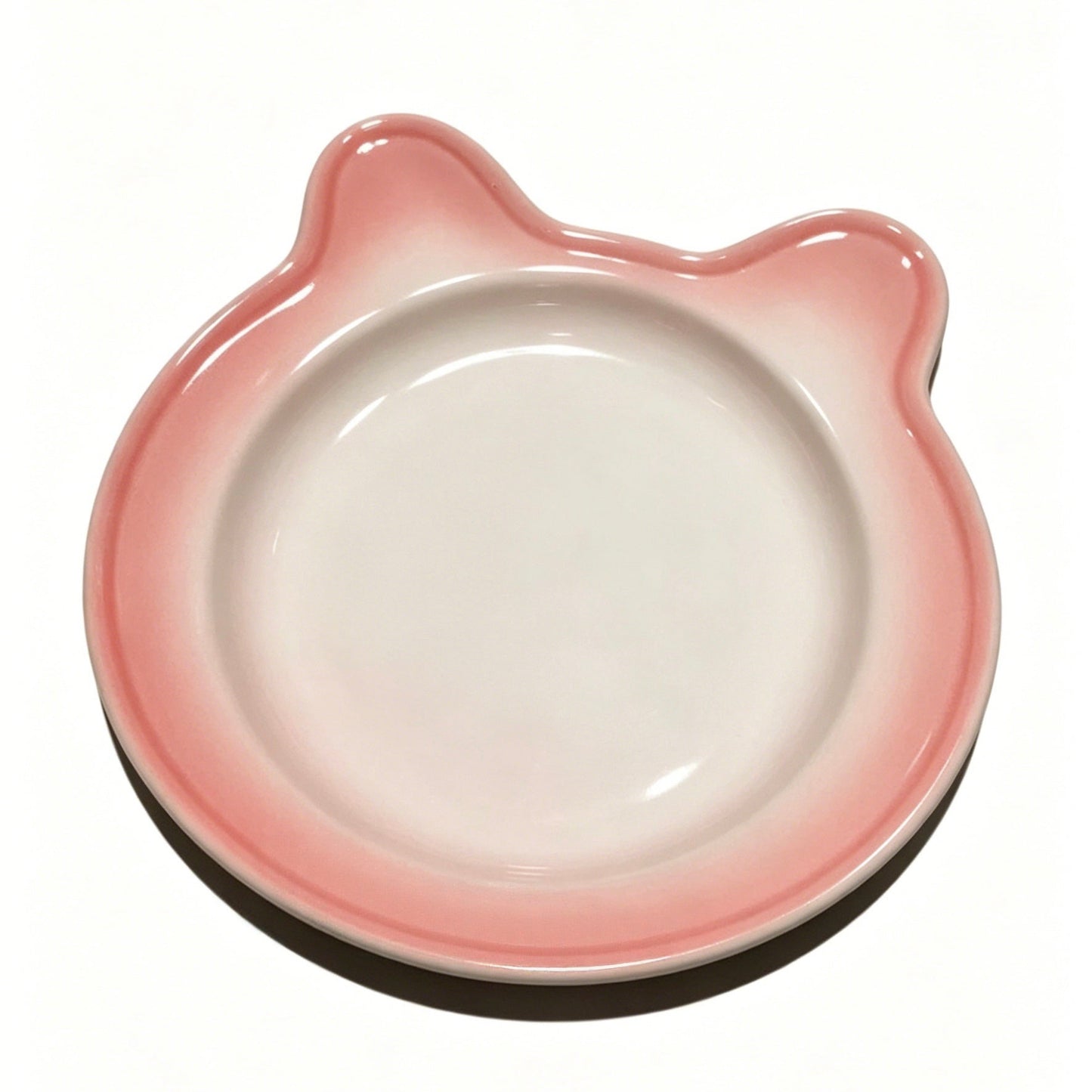 Bunny Plates for Cat Feeding, Cat Plates, Cat Bowls