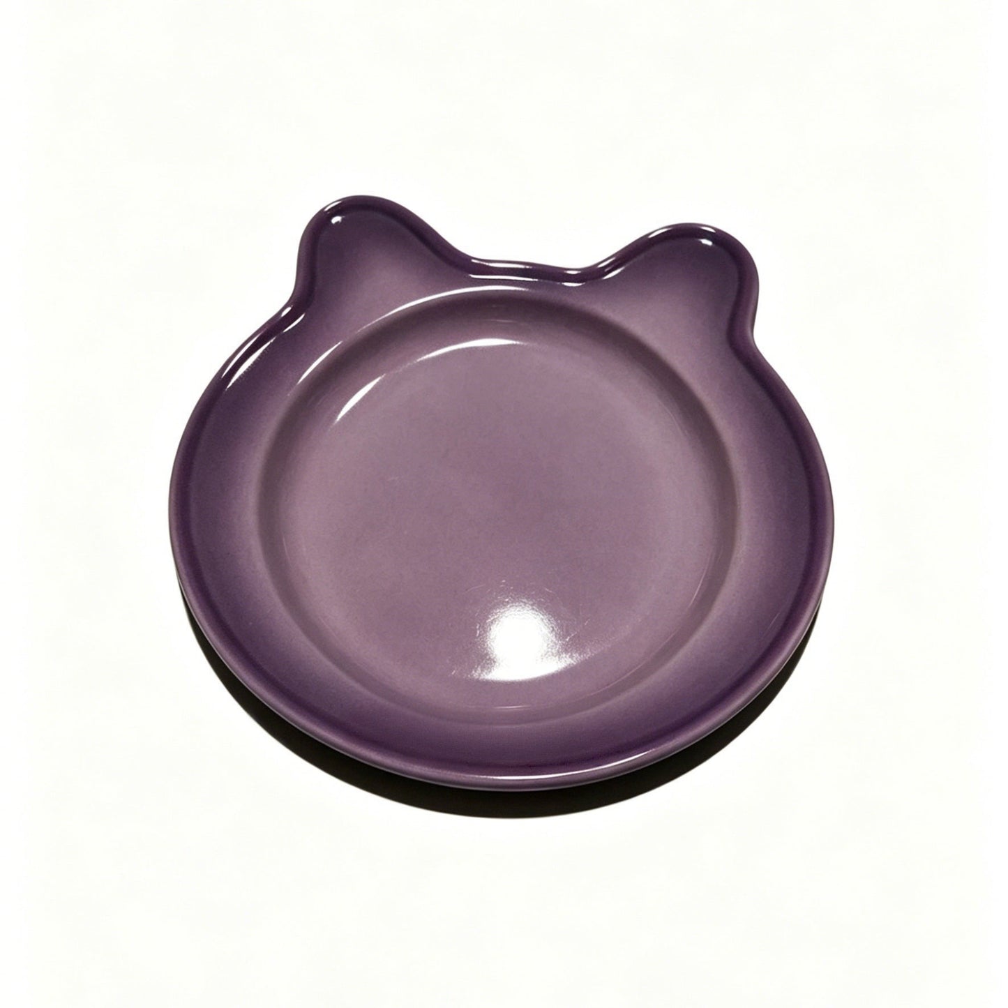 Bunny Plates for Cat Feeding, Cat Plates, Cat Bowls