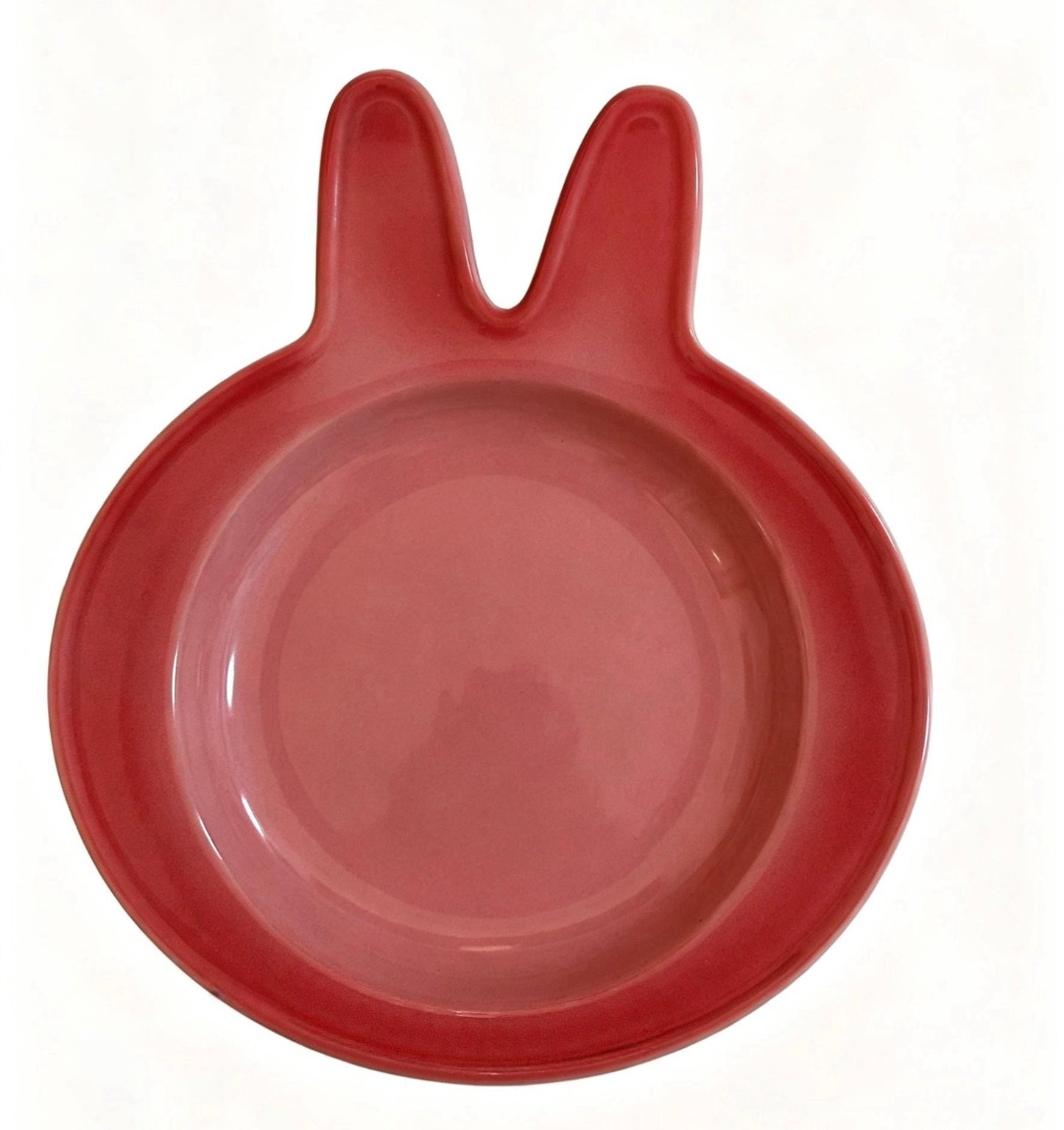 Bunny Plates for Cat Feeding, Cat Plates, Cat Bowls
