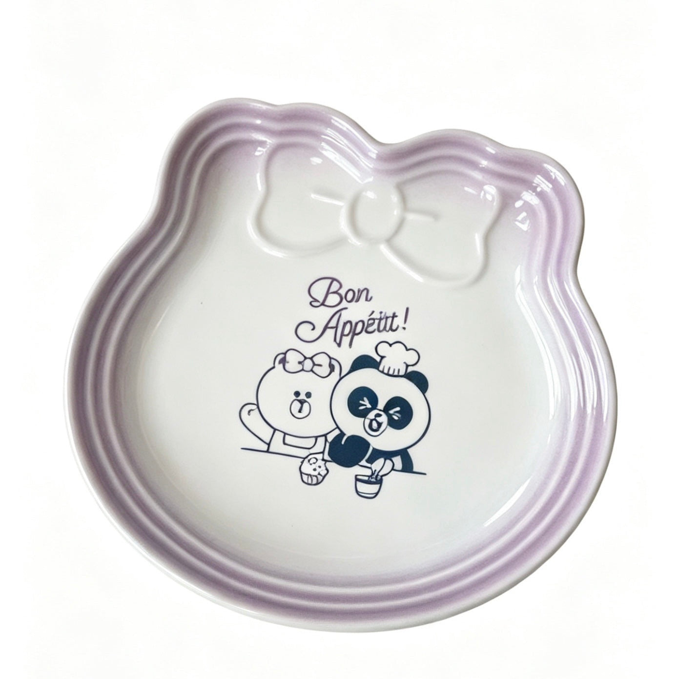 Bunny Plates for Cat Feeding, Cat Plates, Cat Bowls