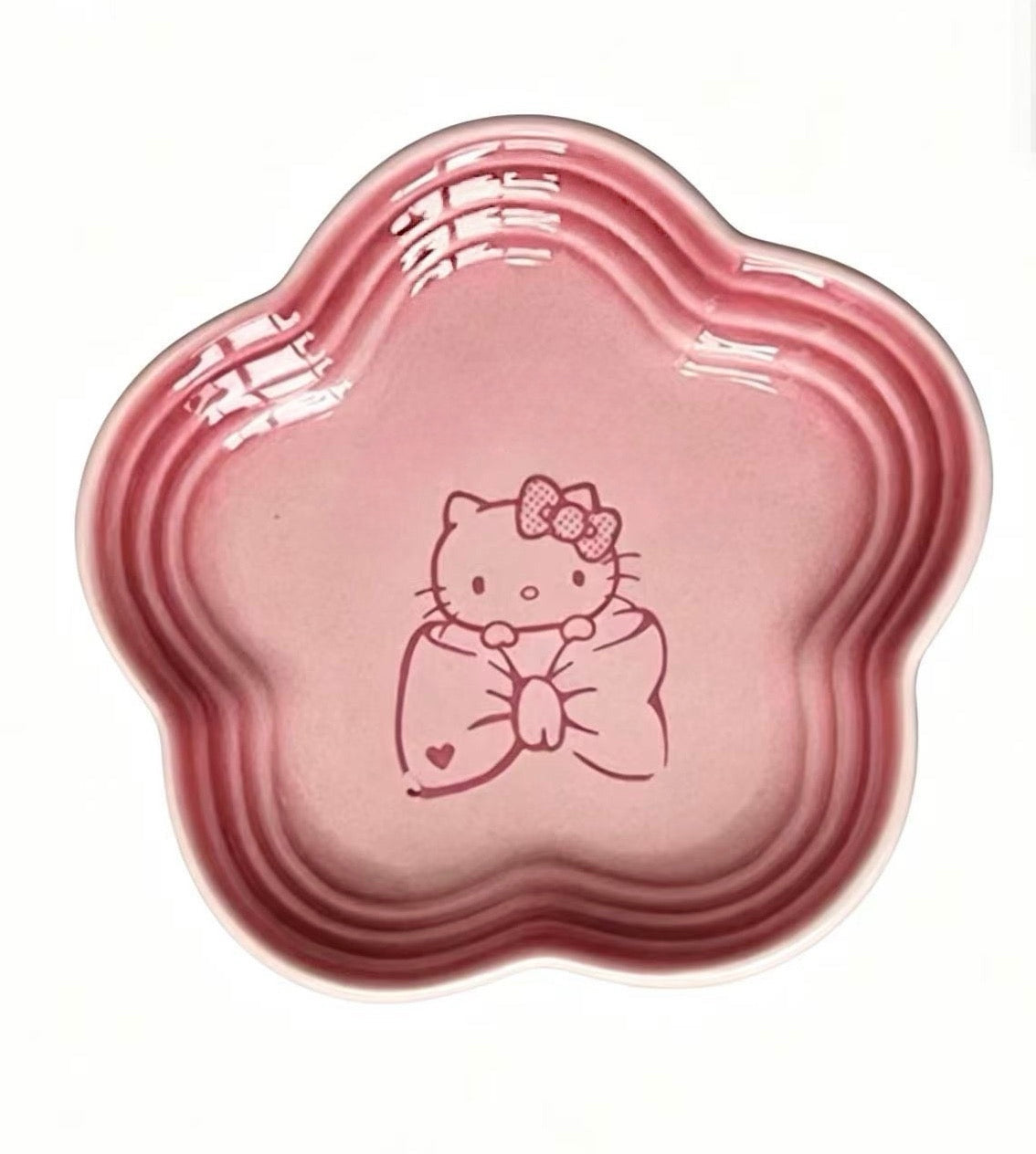 Bunny Plates for Cat Feeding, Cat Plates, Cat Bowls
