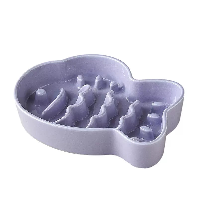 Fish-Shape Slow Feeder