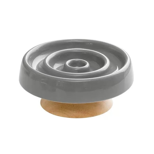 Ceramic Slow Feeder, Pet Food Bowl for Cats and Dogs