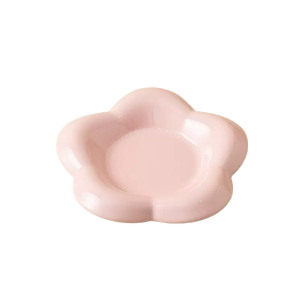 Floral Cat Plates