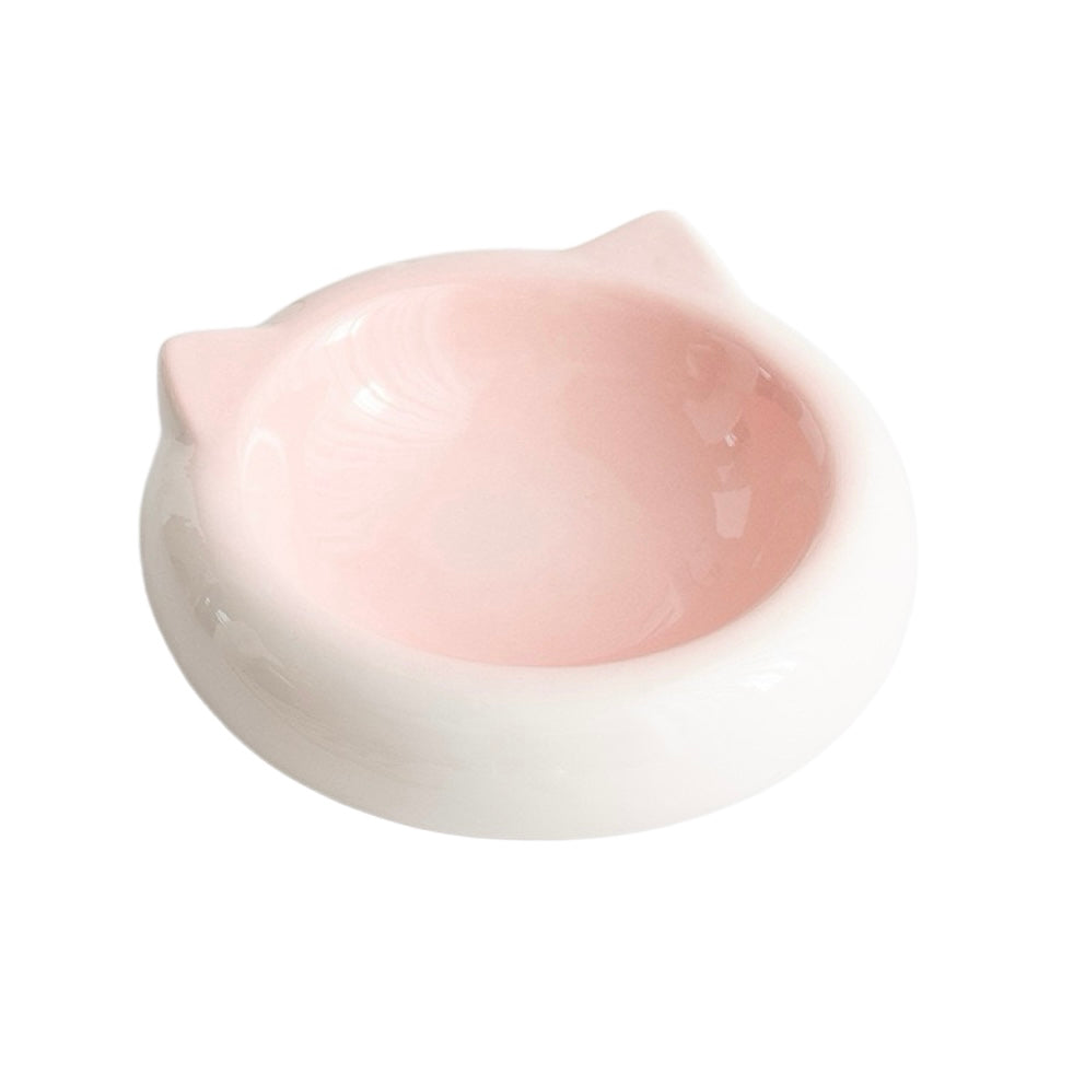 Kitty Shape Cat Bowl