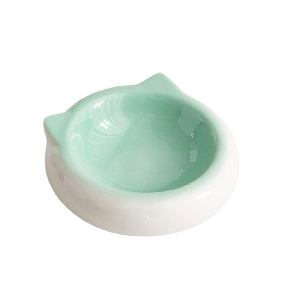 Kitty Shape Cat Bowl