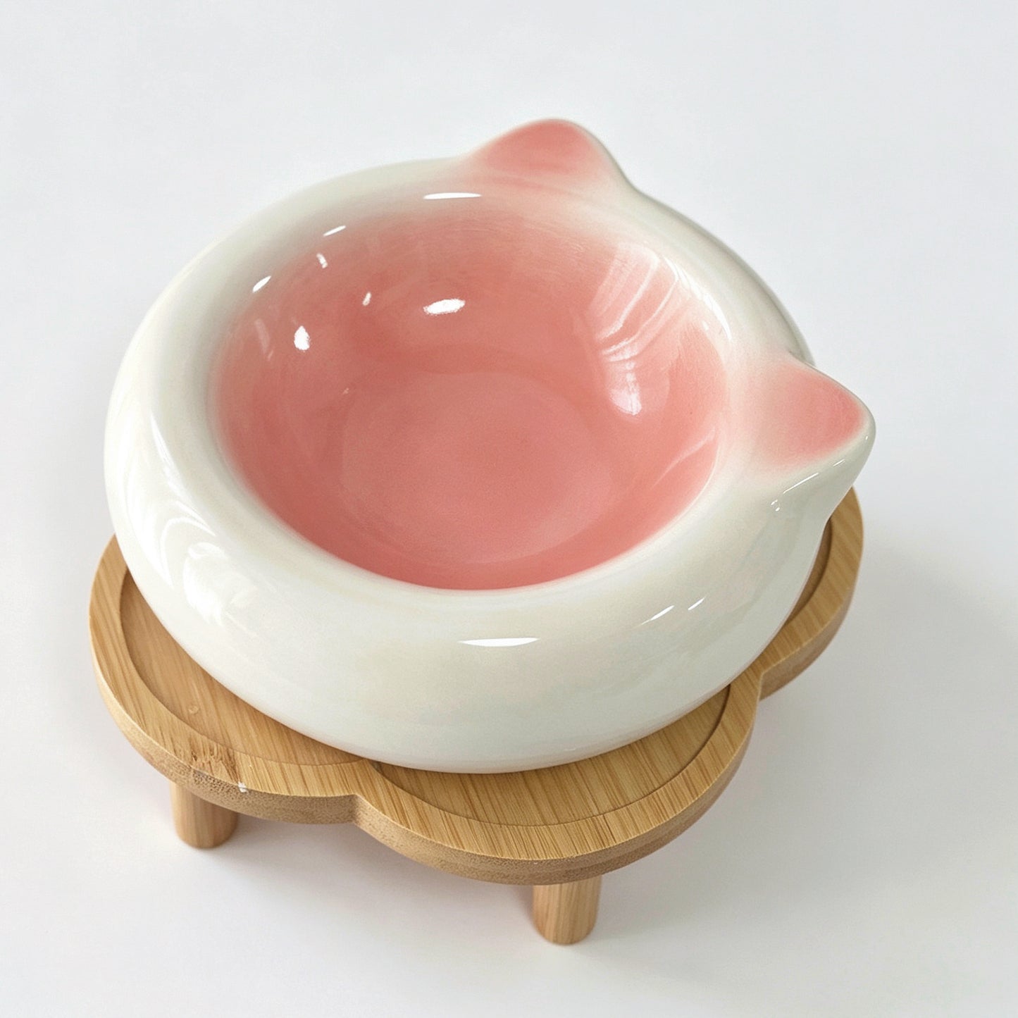 Kitty Shape Cat Bowl