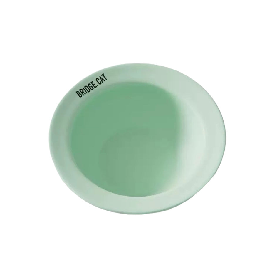 Ceramic Cat Bowl – Wide Shallow Cat Food Dish, Microwave & Dishwasher Safe