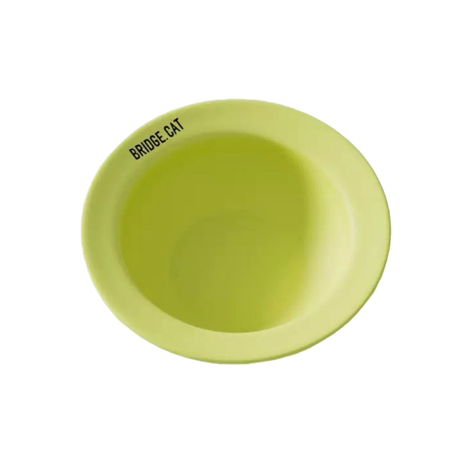 Ceramic Cat Bowl – Wide Shallow Cat Food Dish, Microwave & Dishwasher Safe