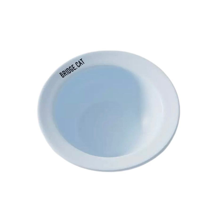 Ceramic Cat Bowl – Wide Shallow Cat Food Dish, Microwave & Dishwasher Safe