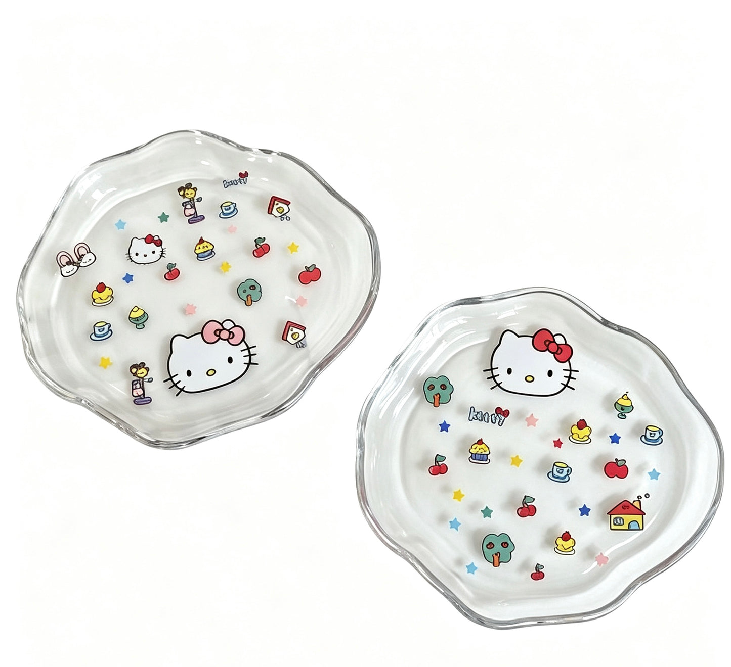 Bubble-Tea Cat Bowls-Elevated Ceramic Pet Bowl
