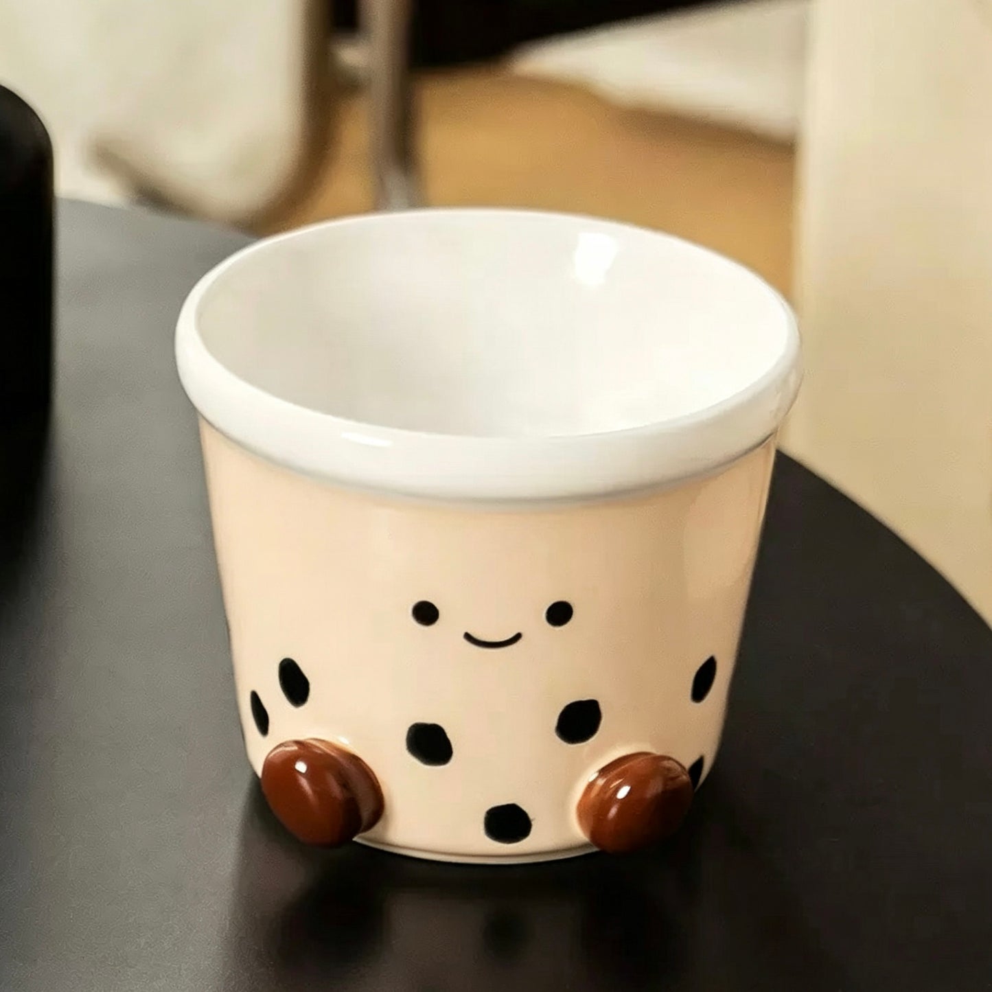 Bubble-Tea Cat Bowls-Elevated Ceramic Pet Bowl