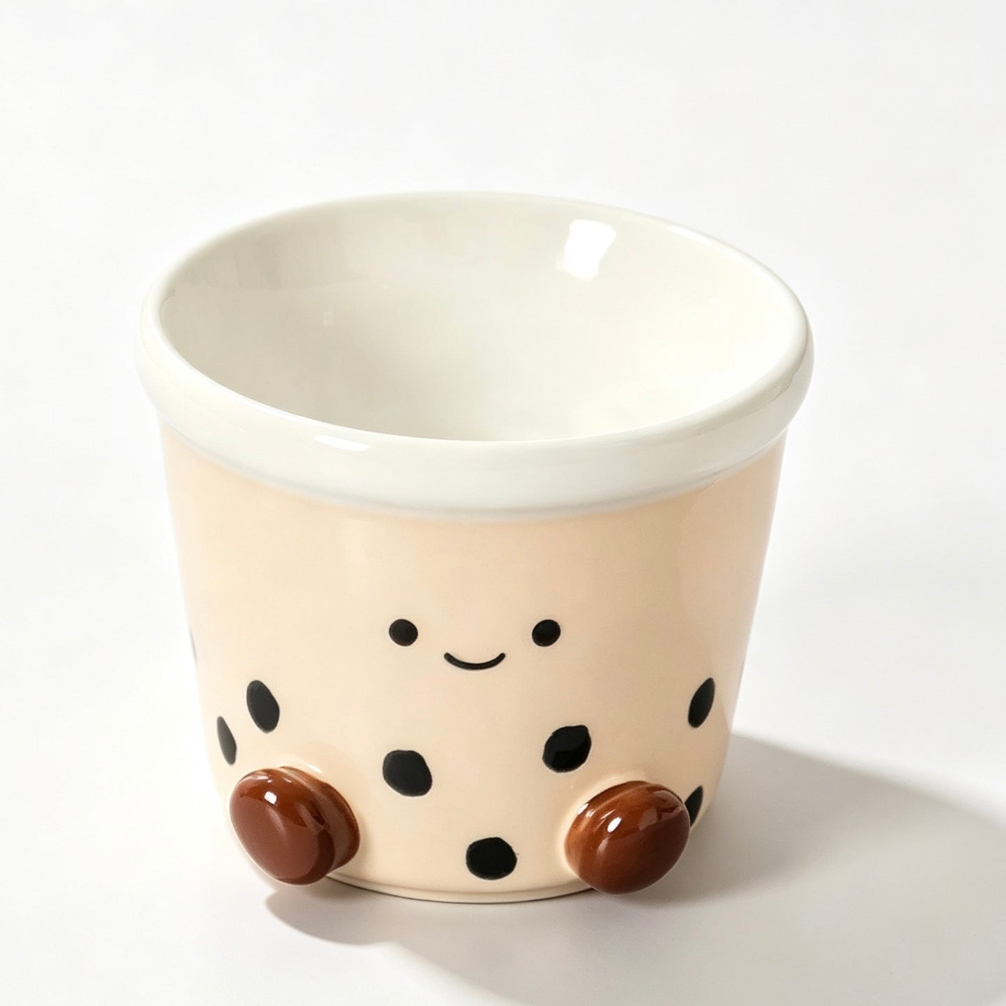 Bubble-Tea Cat Bowls-Elevated Ceramic Pet Bowl